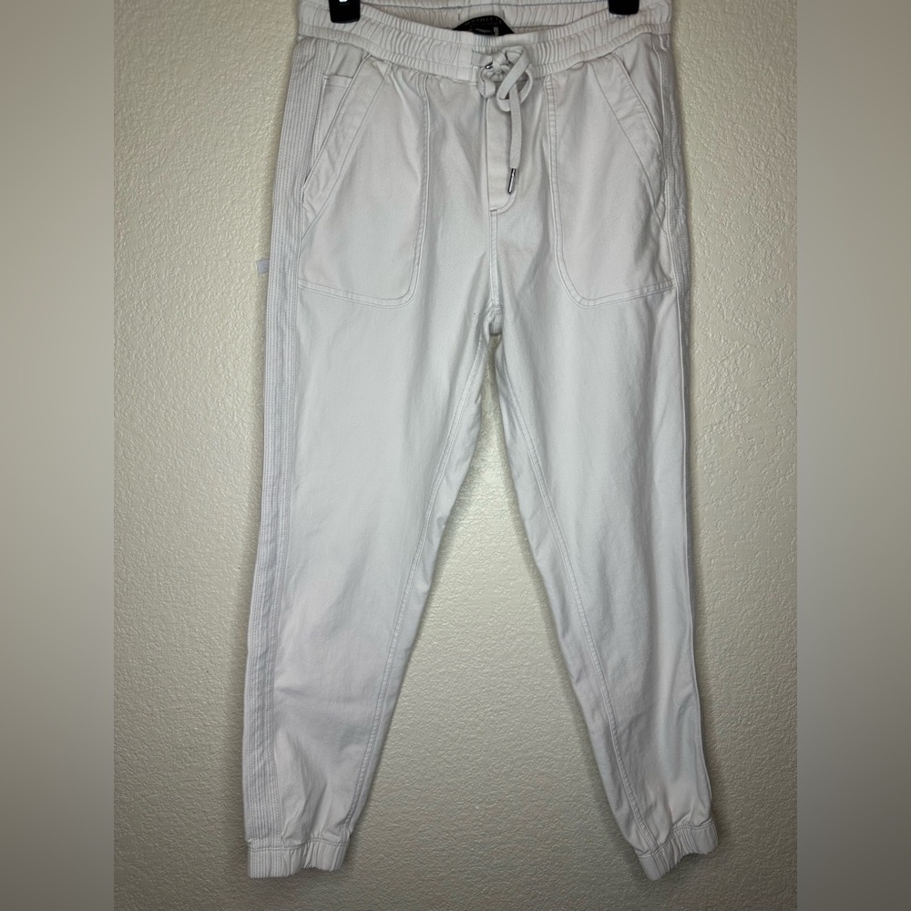 Athleta Cream Jogger Pants LB002